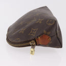LOUIS VUITTON Monogram Pochette Cosmetic PM Pouch M43998 LV Auth 185800-4