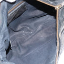 BALENCIAGA The First Hand Bag Leather 2way Gray 103208 Auth 185804A-19