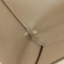 CELINE Belt Bag Micro Hand Bag Leather 2way Beige Gold Auth 185805M-14