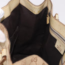 GUCCI GG Canvas Tote Bag Beige 124261 Auth 185806-17