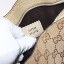 GUCCI GG Canvas Tote Bag Beige 124261 Auth 185806-20