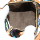 LOUIS VUITTON Monogram Multicolor Mini Speedy Bag Black M92644 Auth 185809SAM-11