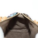 LOUIS VUITTON Monogram Multicolor Mini Speedy Bag Black M92644 Auth 185809SAM-23