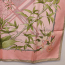 HERMES Carre 90 Scarf ""SERENITE"" Silk Pink Auth 185810-10