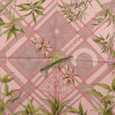 HERMES Carre 90 Scarf ""SERENITE"" Silk Pink Auth 185810-6