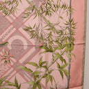 HERMES Carre 90 Scarf ""SERENITE"" Silk Pink Auth 185810-7