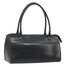 Miu Miu Hand Bag Leather Black Auth 185814A-1