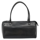 Miu Miu Hand Bag Leather Black Auth 185814A-13