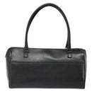 Miu Miu Hand Bag Leather Black Auth 185814A-2