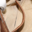 BOTTEGA VENETA INTRECCIATO Hand Bag Leather Brown Silver Auth 185815A-21