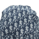Christian Dior Trotter Canvas Bucket Hat 58 Blue Auth 185817M-6
