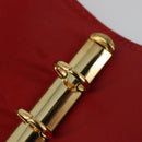 LOUIS VUITTON Vernis Agenda PM Day Planner Cover Red R21016 Auth 185818A-9