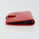 LOUIS VUITTON Vernis Agenda PM Day Planner Cover Red R21016 Auth 185818A-5
