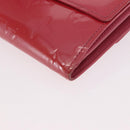 LOUIS VUITTON Vernis Porte Monnaie Bier Cartes Crdit Wallet M9139F Auth 185819-14