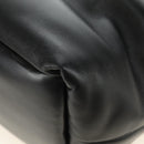 SAINT LAURENT Tote Bag Lamb Skin Black Auth 185833SM-11
