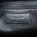 SAINT LAURENT Tote Bag Lamb Skin Black Auth 185833SM-18