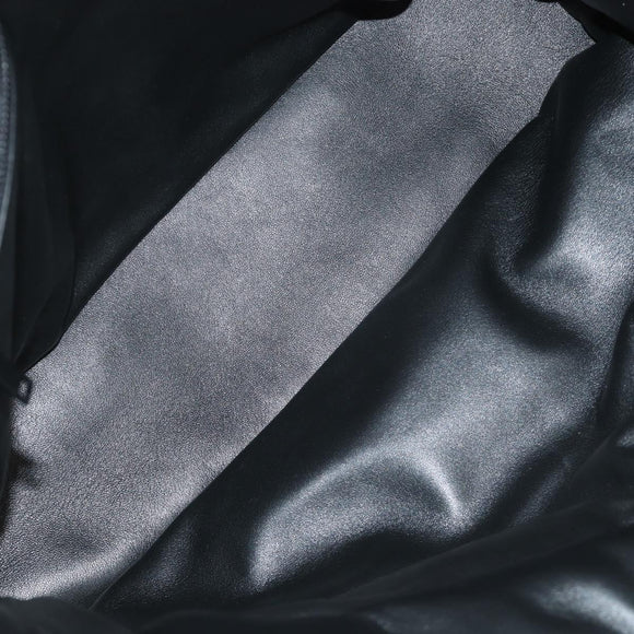 SAINT LAURENT Tote Bag Lamb Skin Black Auth 185833SM