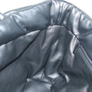 SAINT LAURENT Tote Bag Lamb Skin Black Auth 185833SM-21