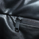 SAINT LAURENT Tote Bag Lamb Skin Black Auth 185833SM-22