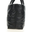 SAINT LAURENT Tote Bag Lamb Skin Black Auth 185833SM-4