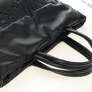 SAINT LAURENT Tote Bag Lamb Skin Black Auth 185833SM-6