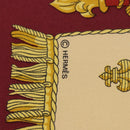 HERMES Carre 90 Scarf ""VUE DU CARROSSE DE LA GALERE LA REALE"" Silk Auth 185841-11