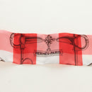 HERMES Twilly Scarf Silk Red Auth 185842M-12