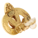 CHANEL Earring metal Gold CC Auth 185843M-6