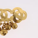 CHANEL Brooch metal Gold CC Auth 185844M-4