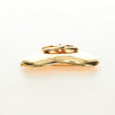 CHANEL Brooch metal Gold CC Auth 185845M-14