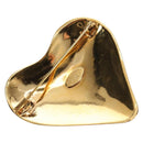 CHANEL Brooch metal Gold CC Auth 185845M-3