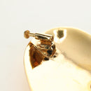CHANEL Brooch metal Gold CC Auth 185845M-6