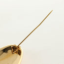 CHANEL Brooch metal Gold CC Auth 185845M-7