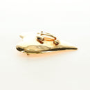 CHANEL Brooch metal Gold CC Auth 185845M-8