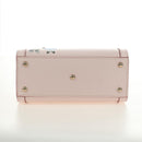 GUCCI Bamboo Hand Bag Leather 3way Pink Gold 841488 Auth 185846SM-11