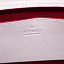 GUCCI Bamboo Hand Bag Leather 3way Pink Gold 841488 Auth 185846SM-20