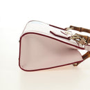 GUCCI Bamboo Hand Bag Leather 3way Pink Gold 841488 Auth 185846SM-5