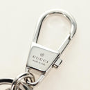 GUCCI GG Supreme Yuko Higuchi Boris Key Holder PVC Green Silver Auth 185847SM-14