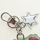 GUCCI GG Supreme Yuko Higuchi Boris Key Holder PVC Green Silver Auth 185847SM-5