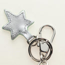 GUCCI GG Supreme Yuko Higuchi Boris Key Holder PVC Green Silver Auth 185847SM-9