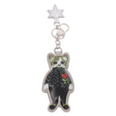 GUCCI GG Supreme Yuko Higuchi Boris Charm PVC Gray Auth 185848SM-2