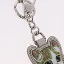 GUCCI GG Supreme Yuko Higuchi Boris Charm PVC Gray Auth 185848SM-4