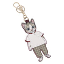GUCCI GG Supreme Yuko Higuchi Boris Charm PVC Bordeaux Auth 185849SM-1