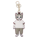 GUCCI GG Supreme Yuko Higuchi Boris Charm PVC Bordeaux Auth 185849SM-2