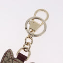 GUCCI GG Supreme Yuko Higuchi Boris Charm PVC Bordeaux Auth 185849SM-7