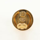 CHANEL Earring metal Gold CC Auth 185854M-12