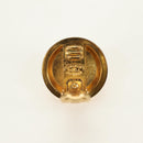 CHANEL Earring metal Gold CC Auth 185854M-4