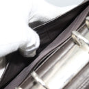 PRADA Agenda Day Planner Cover Nylon Khaki Silver Auth 185858-21