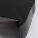 PRADA Shoulder Bag Nylon Black Gold Auth 185861V-10