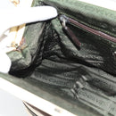PRADA Hand Bag Canvas Brown Auth 185862-22